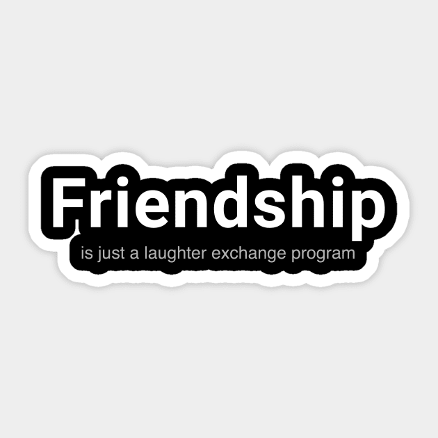 Friendly transaction Sticker by Fushiznick